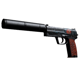 USP-S | Caiman  (Well-Worn)