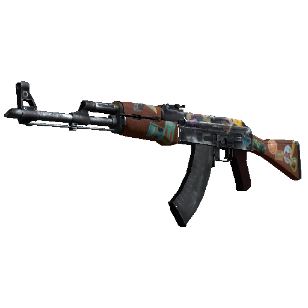 AK-47 | Jet Set  (Well-Worn)