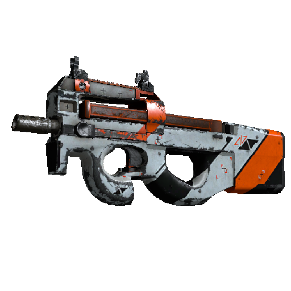 P90 | Asiimov  (Battle-Scarred)