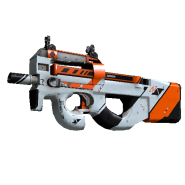 StatTrak™ P90 | Asiimov  (Well-Worn)