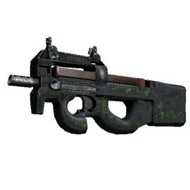 StatTrak™ P90 | Virus  (Battle-Scarred)