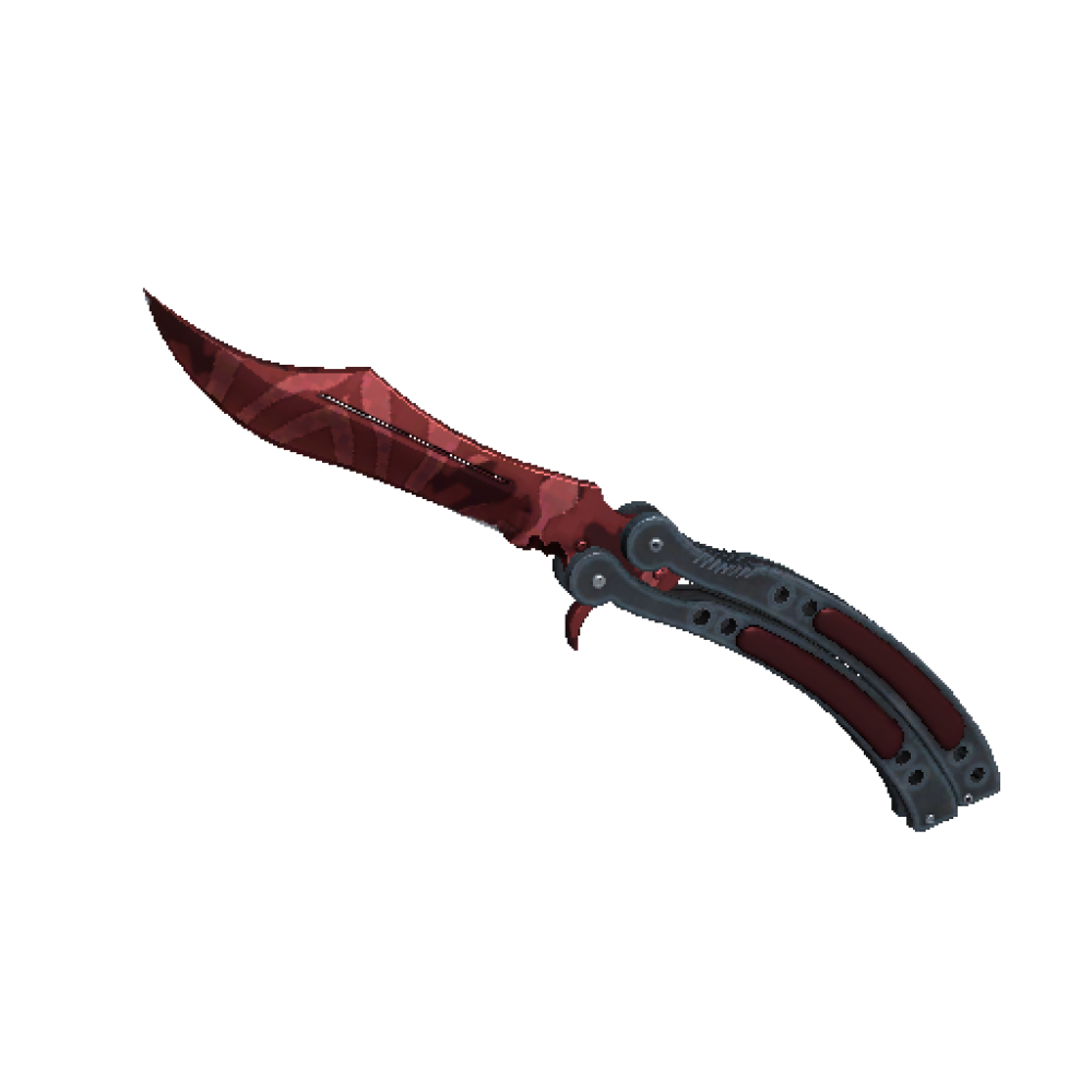 StatTrak™ Butterfly Knife | Slaughter  (Minimal Wear)