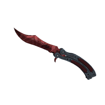 StatTrak™ Butterfly Knife | Slaughter  (Minimal Wear)