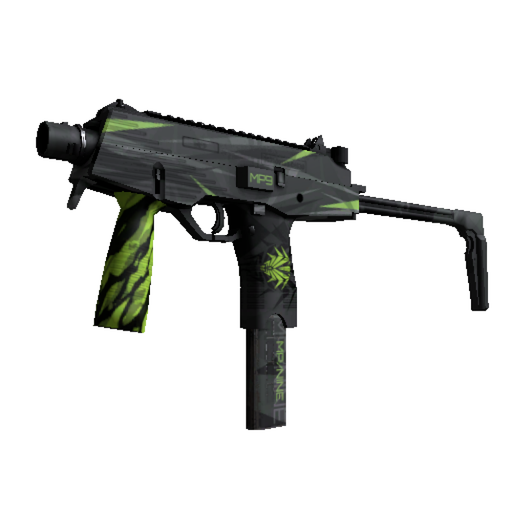 MP9 | Deadly Poison  (Minimal Wear)