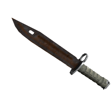 Bayonet | Rust Coat  (Battle-Scarred)