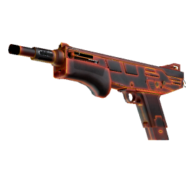 StatTrak™ MAG-7 | Heat  (Well-Worn)