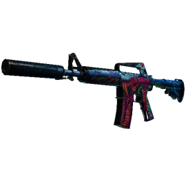 M4A1-S | Hyper Beast  (Battle-Scarred)