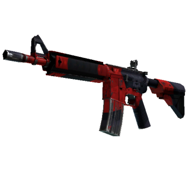 M4A4 | Evil Daimyo  (Well-Worn)