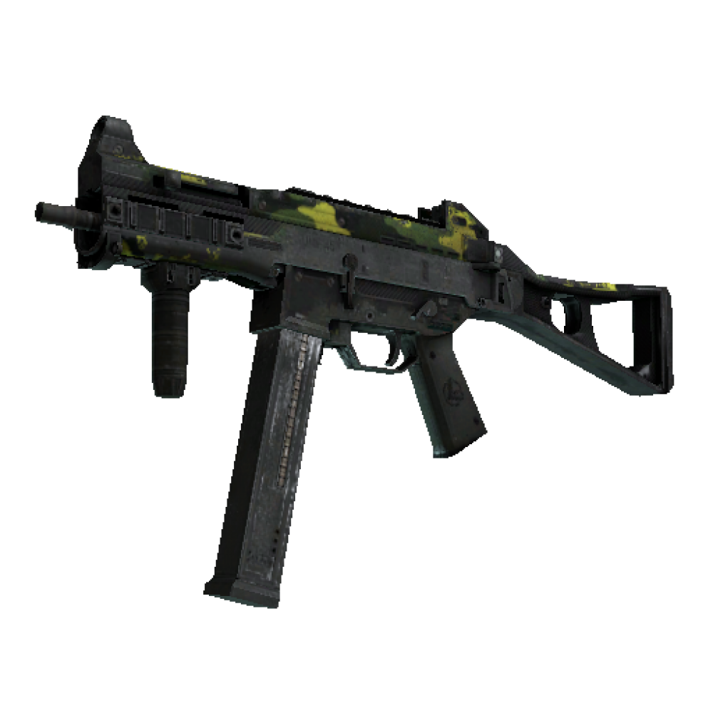 StatTrak™ UMP-45 | Riot  (Battle-Scarred)