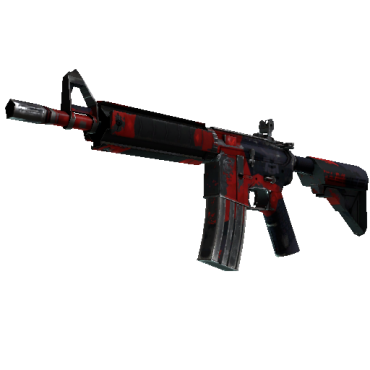 StatTrak™ M4A4 | Evil Daimyo  (Battle-Scarred)