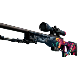 StatTrak™ AWP | Hyper Beast  (Well-Worn)