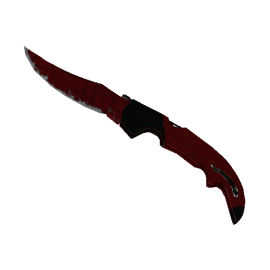 Falchion Knife | Crimson Web  (Field-Tested)