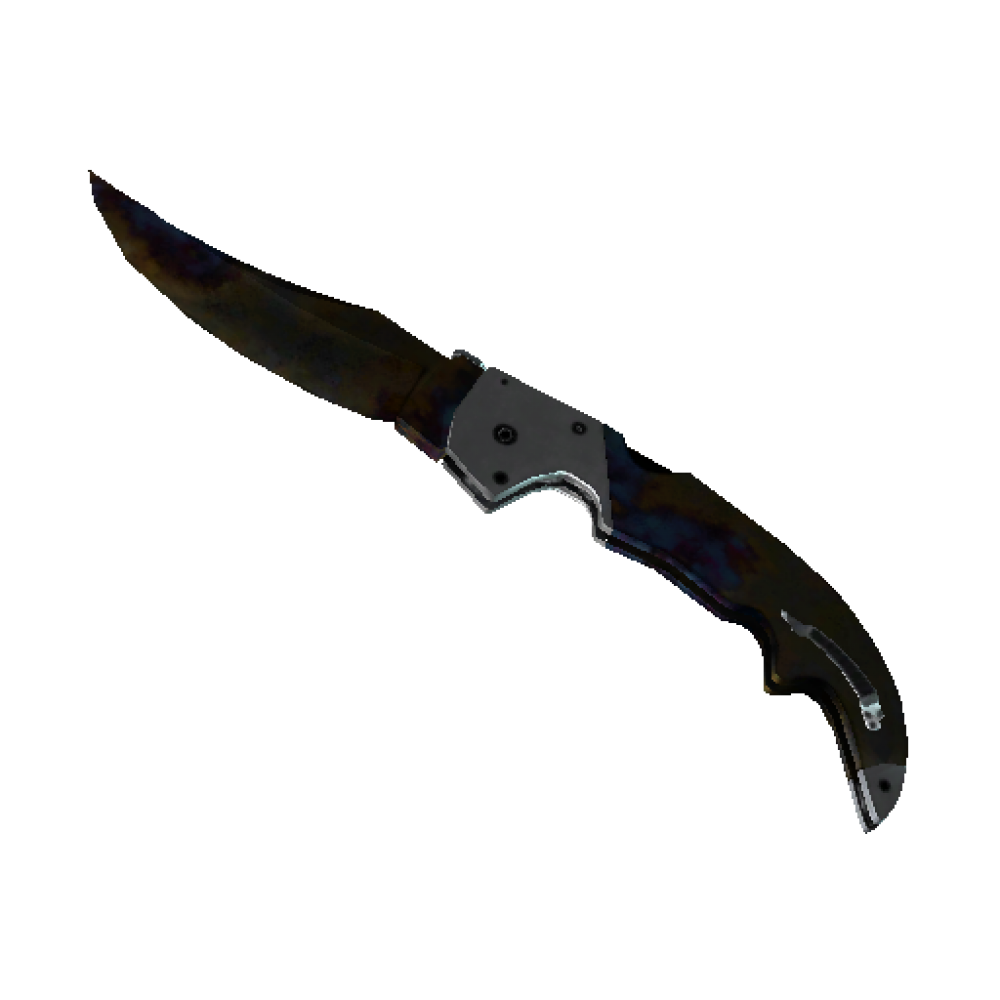 Falchion Knife | Case Hardened  (Battle-Scarred)