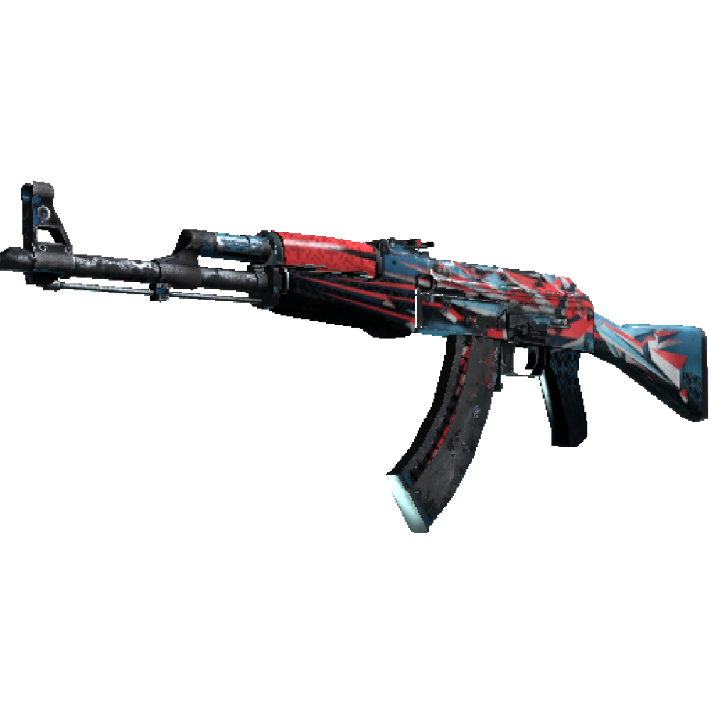 StatTrak™ AK-47 | Point Disarray  (Battle-Scarred)