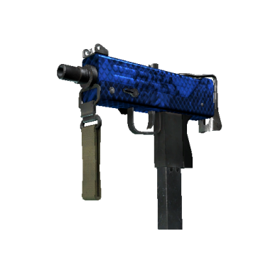 MAC-10 | Lapis Gator  (Minimal Wear)