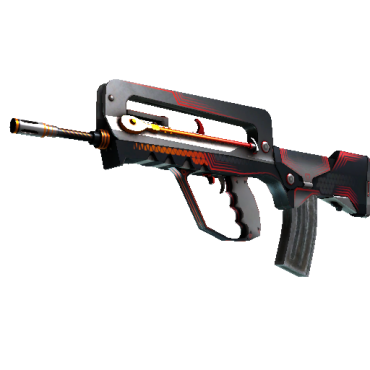 StatTrak™ FAMAS | Valence  (Field-Tested)