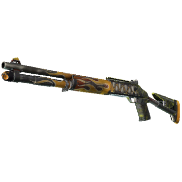 StatTrak™ XM1014 | Incinegator  (Battle-Scarred)