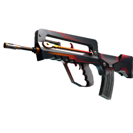 StatTrak™ FAMAS | Valence  (Well-Worn)