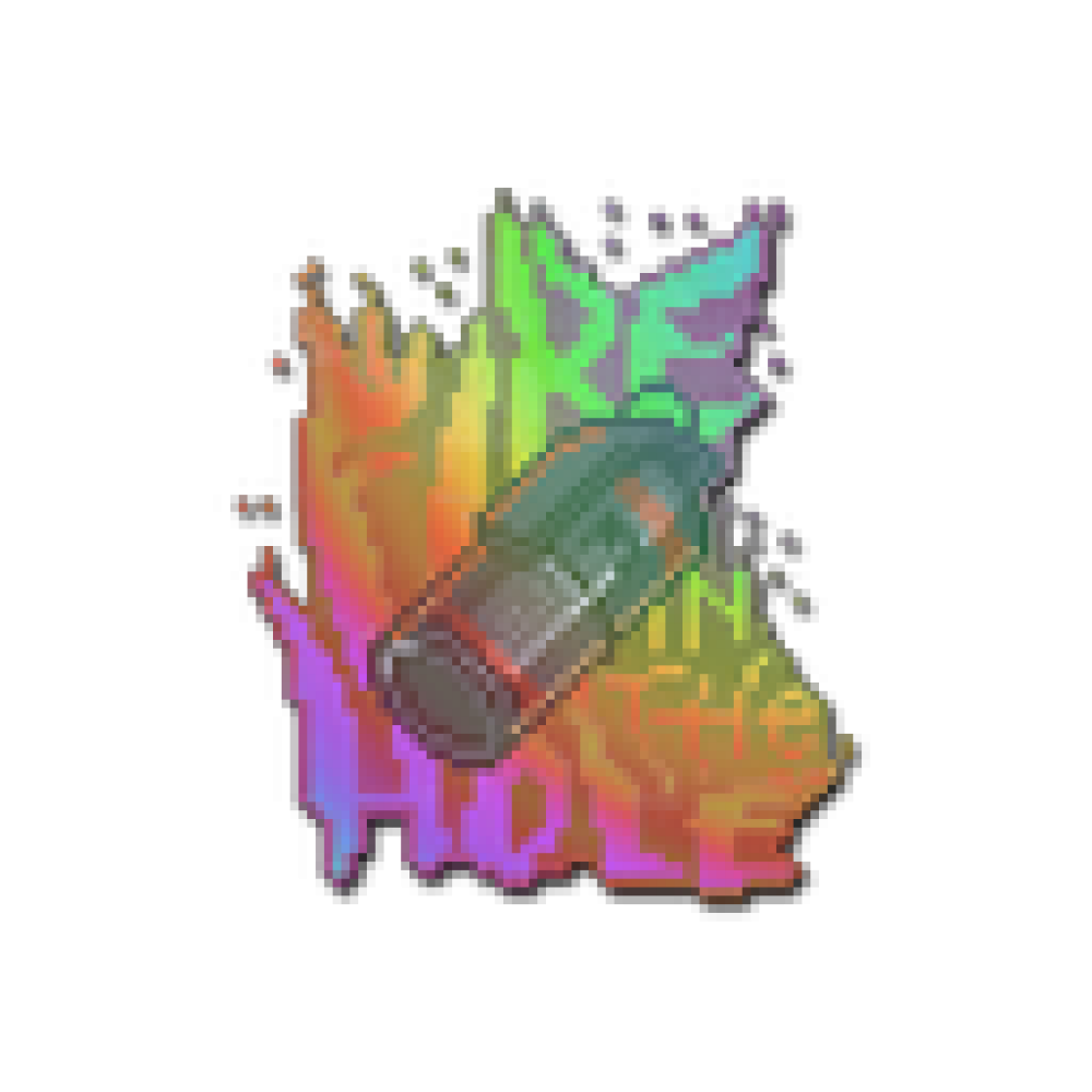 Sticker | Fire in the Hole (Holo)