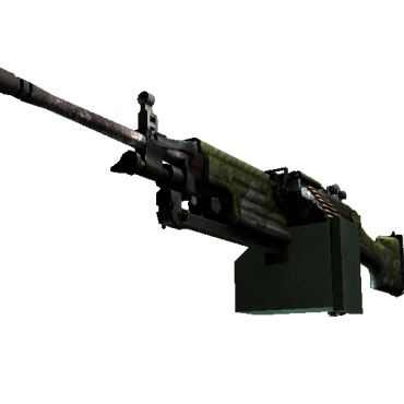 StatTrak™ M249 | Aztec  (Battle-Scarred)