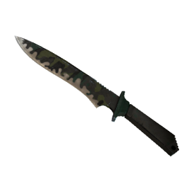 StatTrak™ Classic Knife | Boreal Forest  (Battle-Scarred)