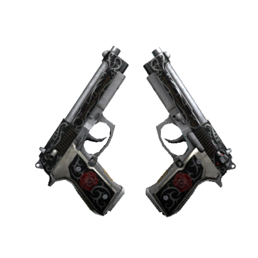 StatTrak™ Dual Berettas | Balance  (Well-Worn)