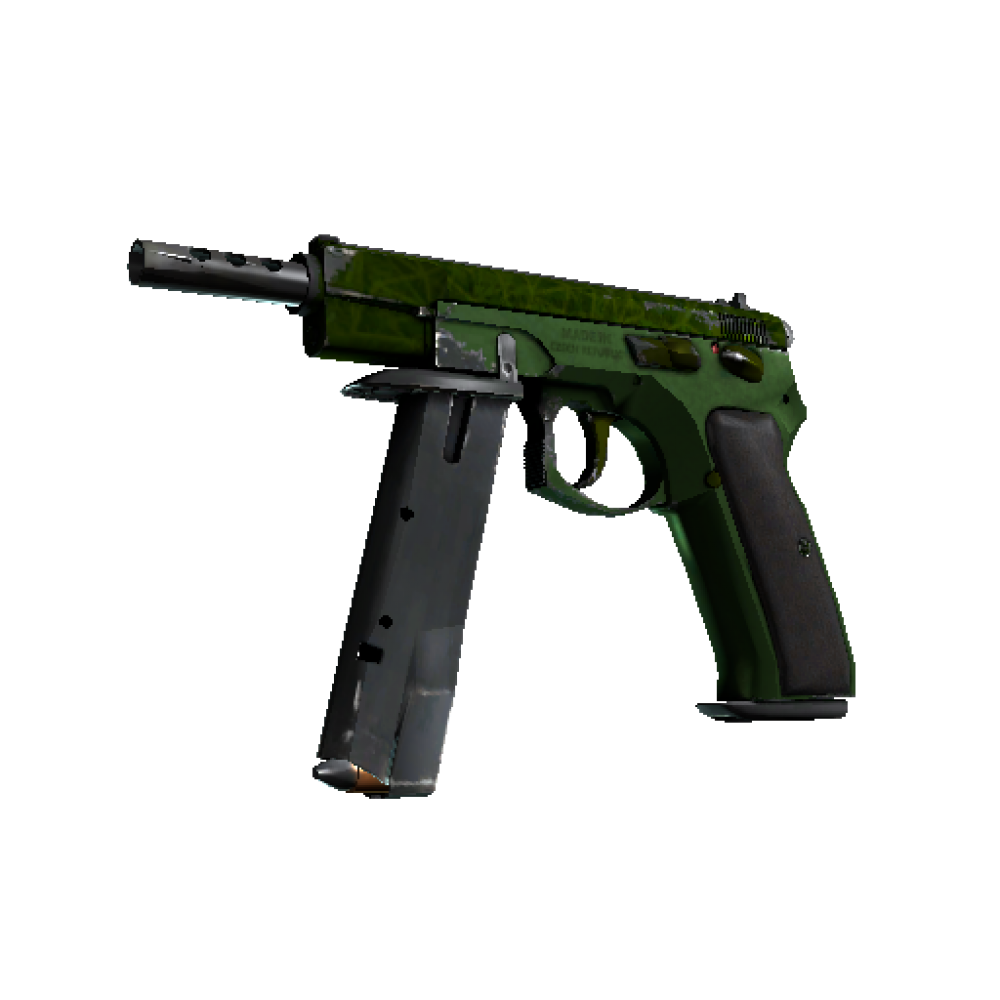 CZ75-Auto | Emerald Quartz  (Field-Tested)