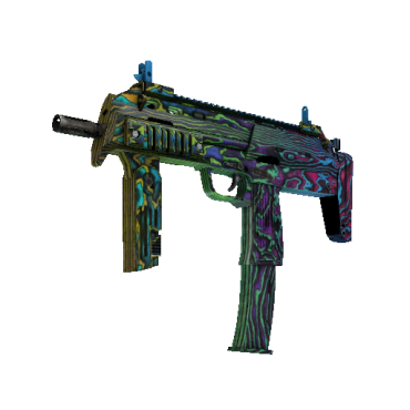 StatTrak™ MP7 | Neon Ply  (Well-Worn)