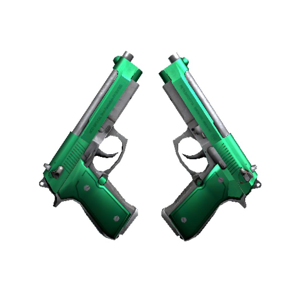 Dual Berettas | Emerald  (Factory New)