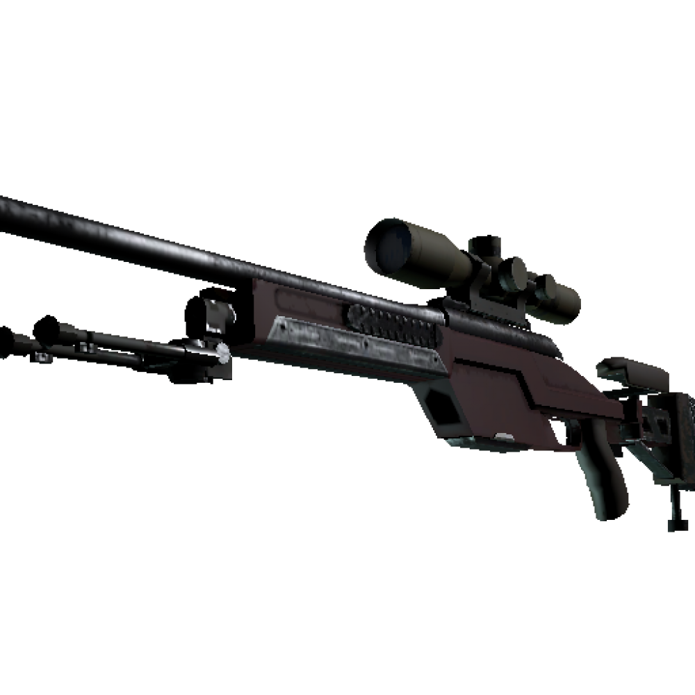 SSG 08 | Red Stone  (Minimal Wear)