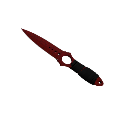 StatTrak™ Skeleton Knife | Crimson Web  (Field-Tested)