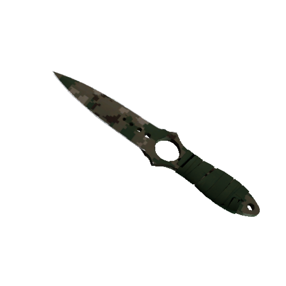 StatTrak™ Skeleton Knife | Forest DDPAT  (Field-Tested)