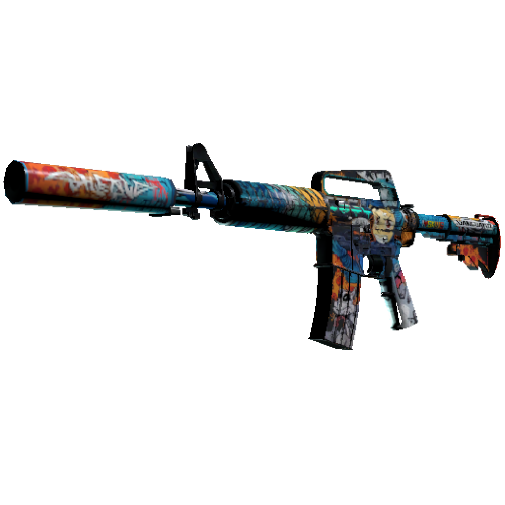 M4A1-S | Player Two  (Battle-Scarred)