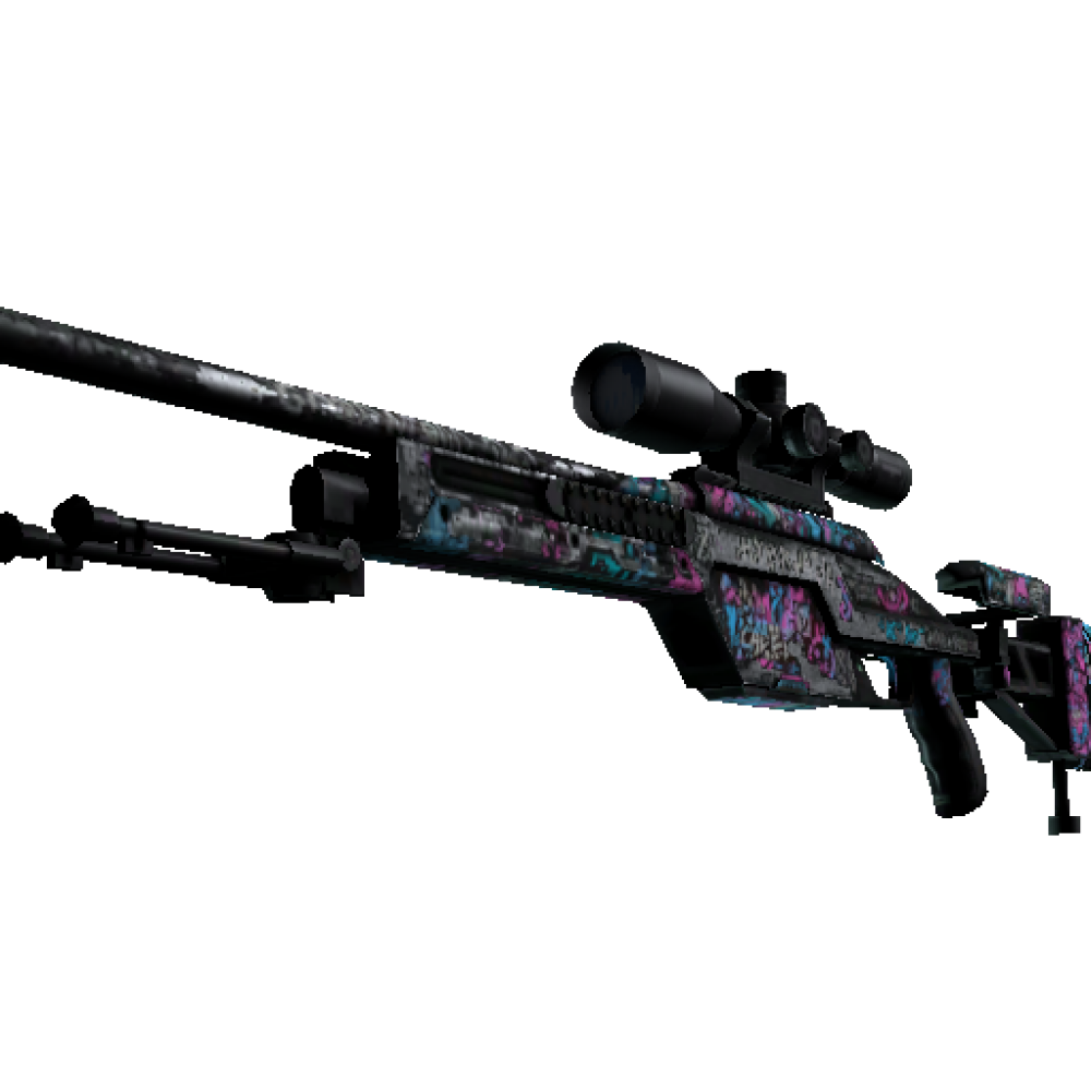 StatTrak™ SSG 08 | Fever Dream  (Battle-Scarred)