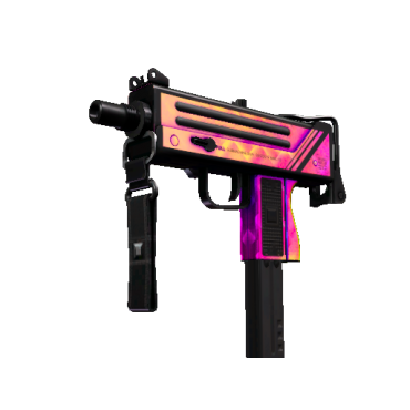 StatTrak™ MAC-10 | Disco Tech  (Minimal Wear)