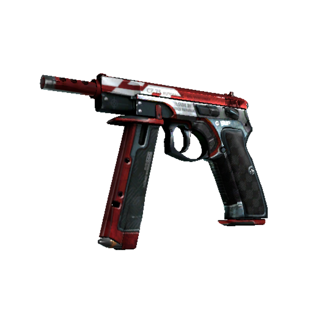 StatTrak™ CZ75-Auto | Red Astor  (Field-Tested)