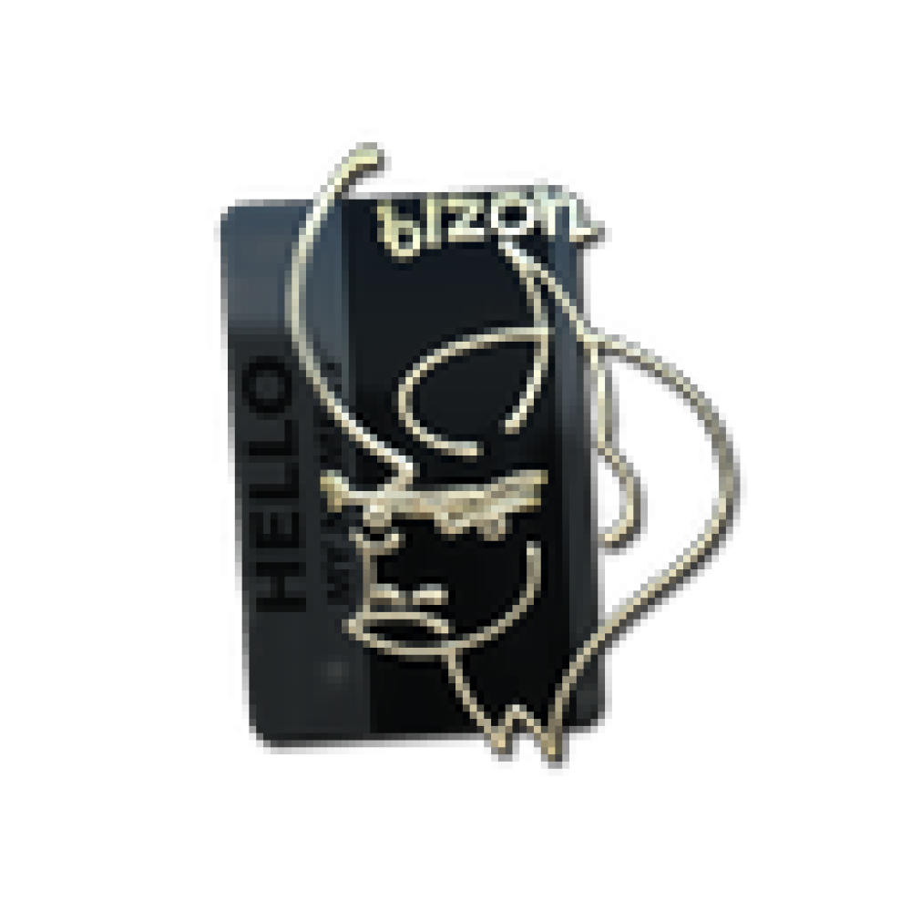 Sticker | Hello PP-Bizon (Gold)