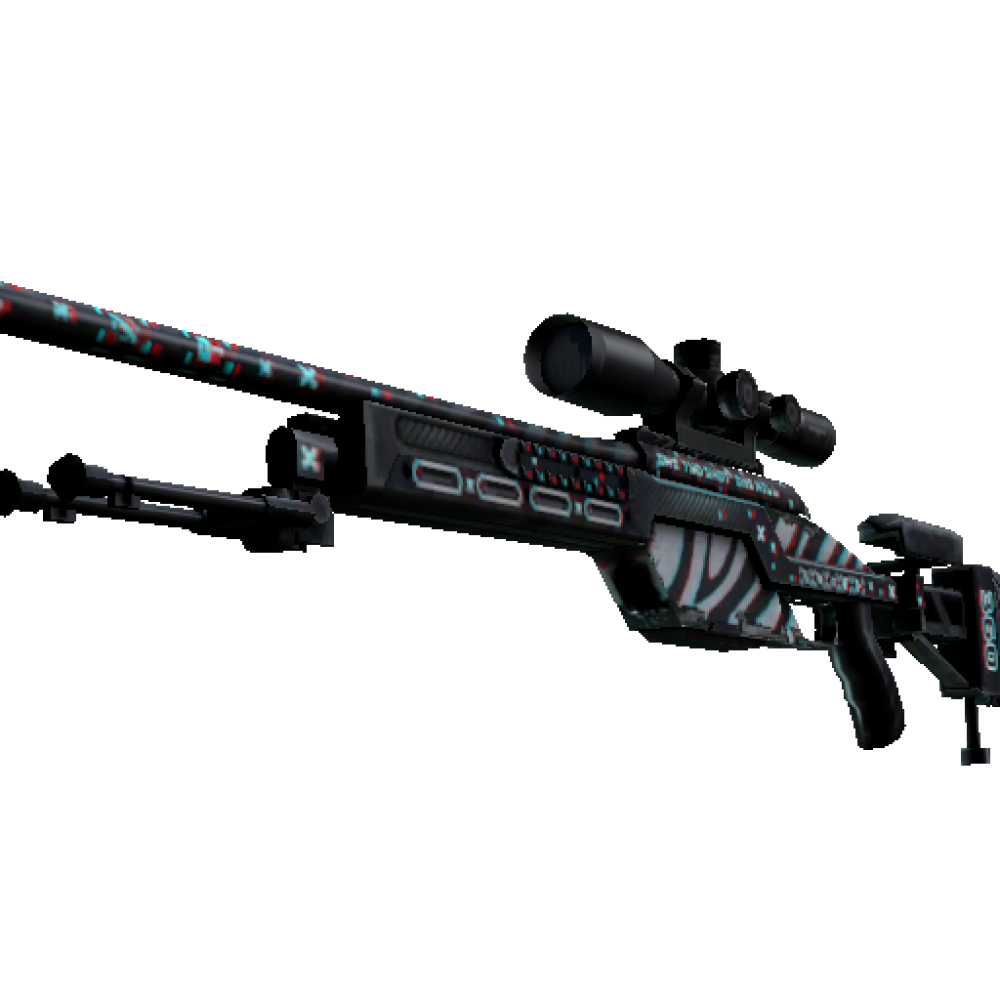 StatTrak™ SSG 08 | Parallax  (Well-Worn)