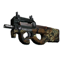 StatTrak™ P90 | Cocoa Rampage  (Well-Worn)