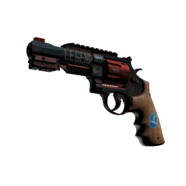 StatTrak™ R8 Revolver | Junk Yard  (Well-Worn)