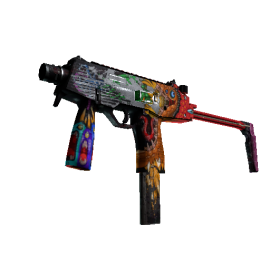 MP9 | Food Chain  (Battle-Scarred)