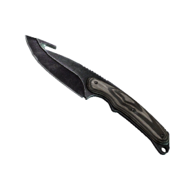 Gut Knife | Black Laminate  (Minimal Wear)