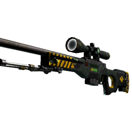 StatTrak™ AWP | Phobos  (Well-Worn)