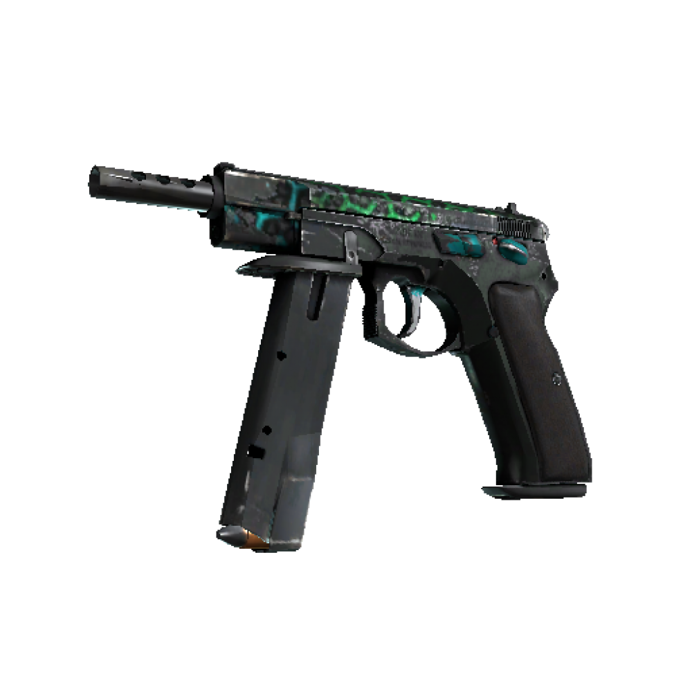 StatTrak™ CZ75-Auto | Polymer  (Battle-Scarred)