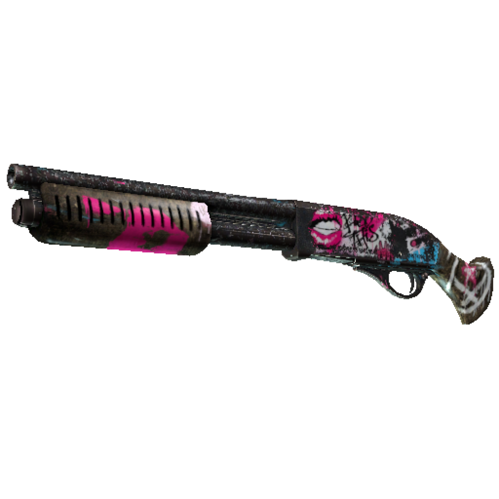 StatTrak™ Sawed-Off | Wasteland Princess  (Battle-Scarred)