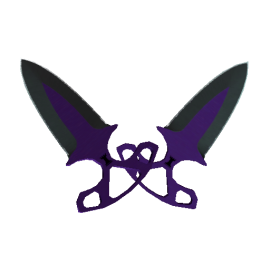 Shadow Daggers | Ultraviolet  (Minimal Wear)