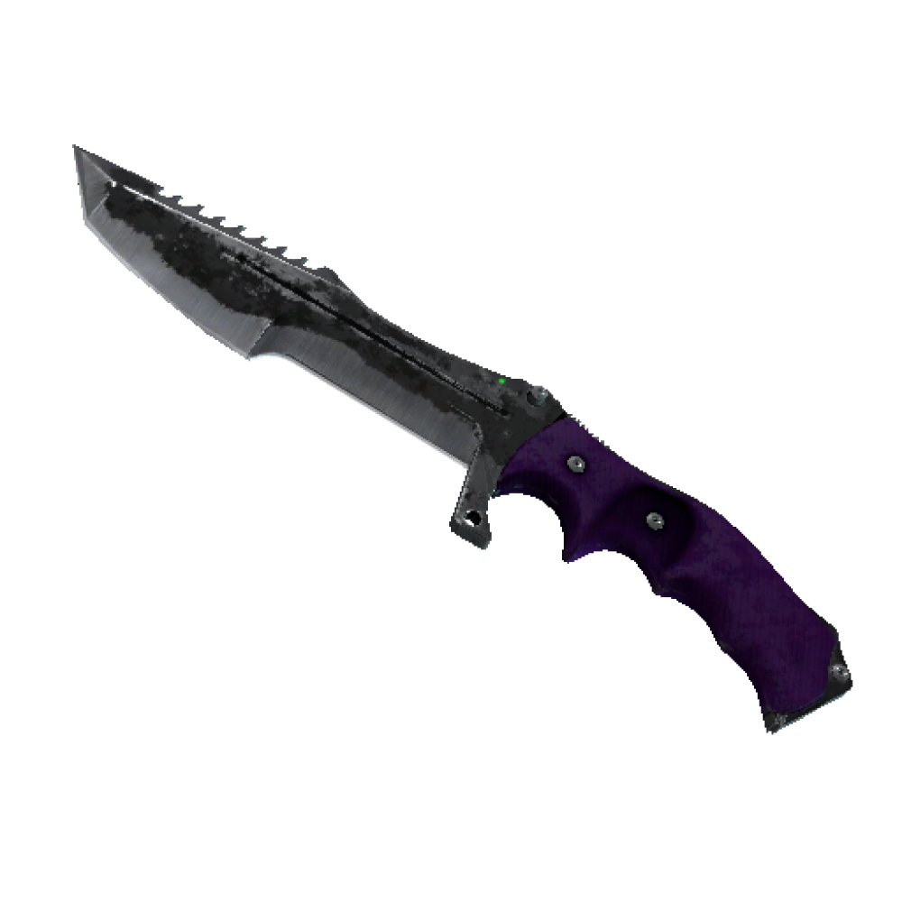 Huntsman Knife | Ultraviolet  (Battle-Scarred)