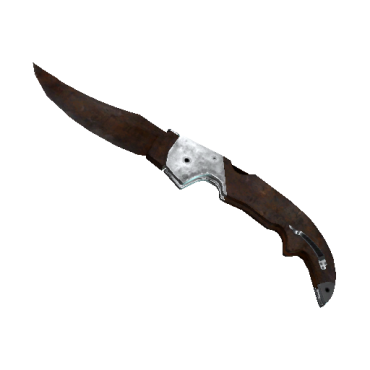 StatTrak™ Falchion Knife | Rust Coat  (Battle-Scarred)