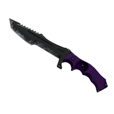 Huntsman Knife | Ultraviolet  (Well-Worn)