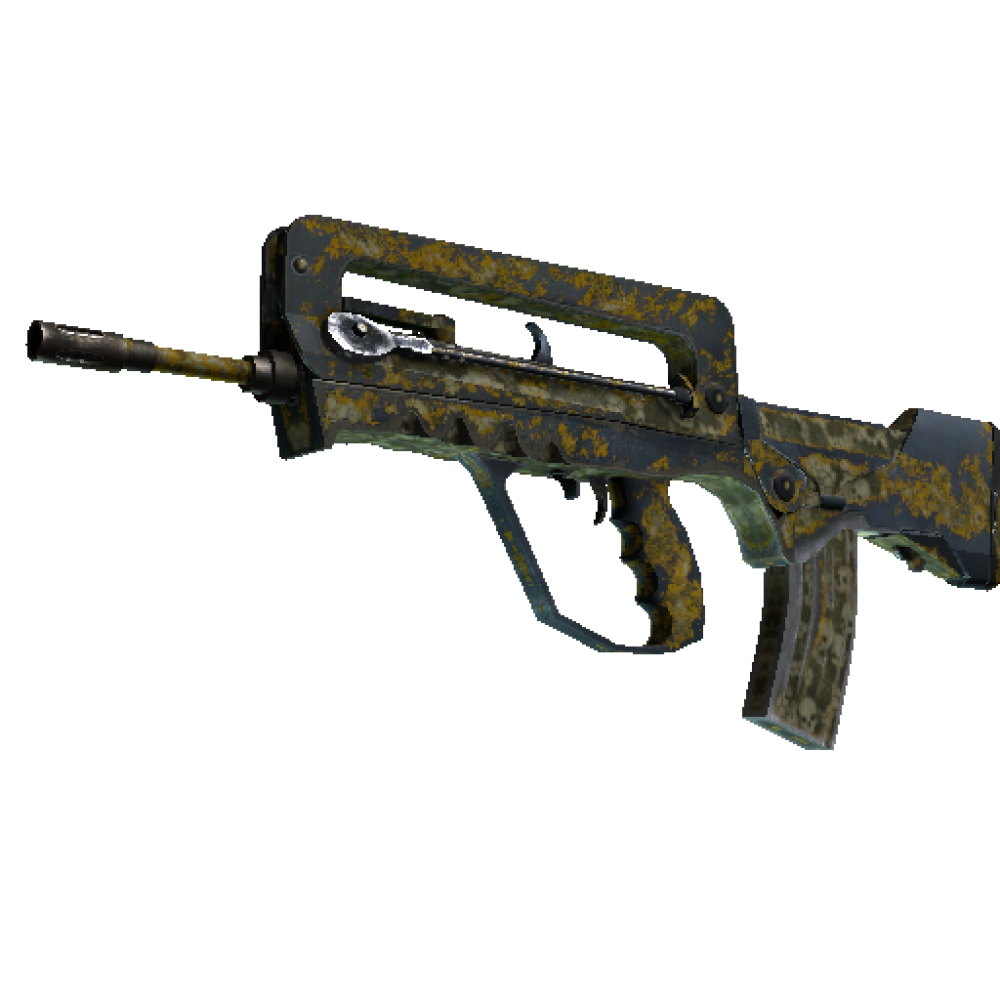 StatTrak™ FAMAS | Macabre  (Battle-Scarred)